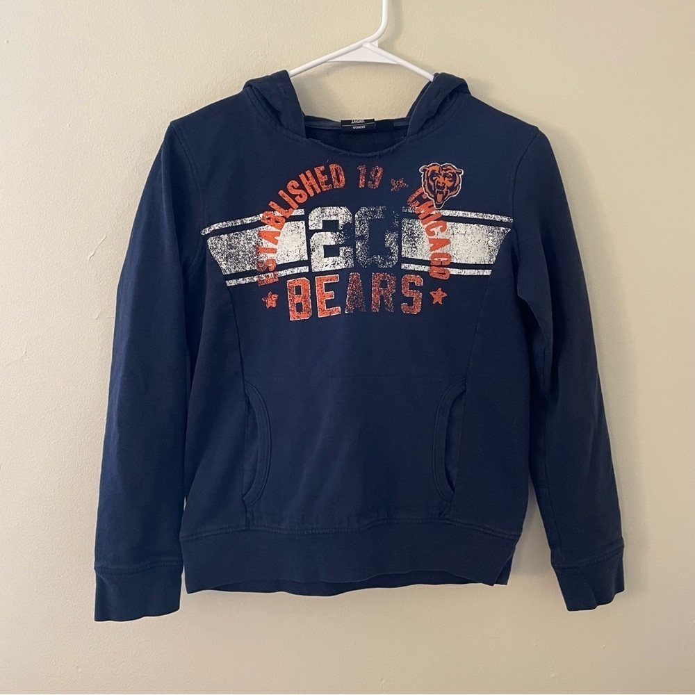 Chicago Bears NFL team apparel hooded sweater women's casual comfortable sports